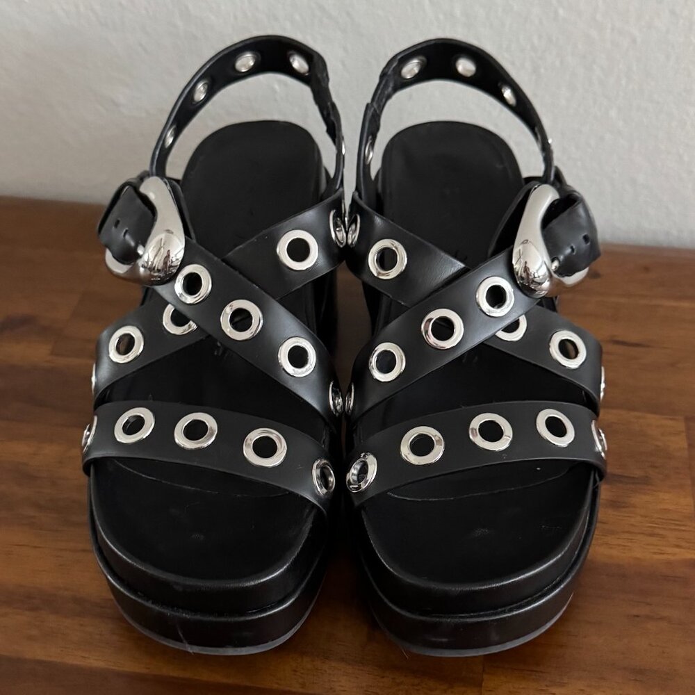 Aerosoles - Cleveland Slingback Platform Sandal in Black - Picture 5 of 10